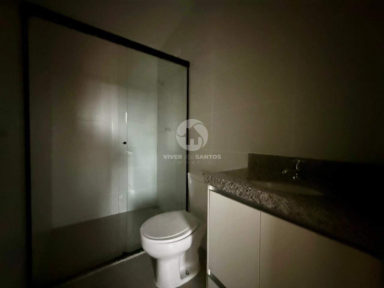 Apartamento com 1 quarto sendo 1 suíte na Aparecida em Santos em Embaré, Santos — foto 9