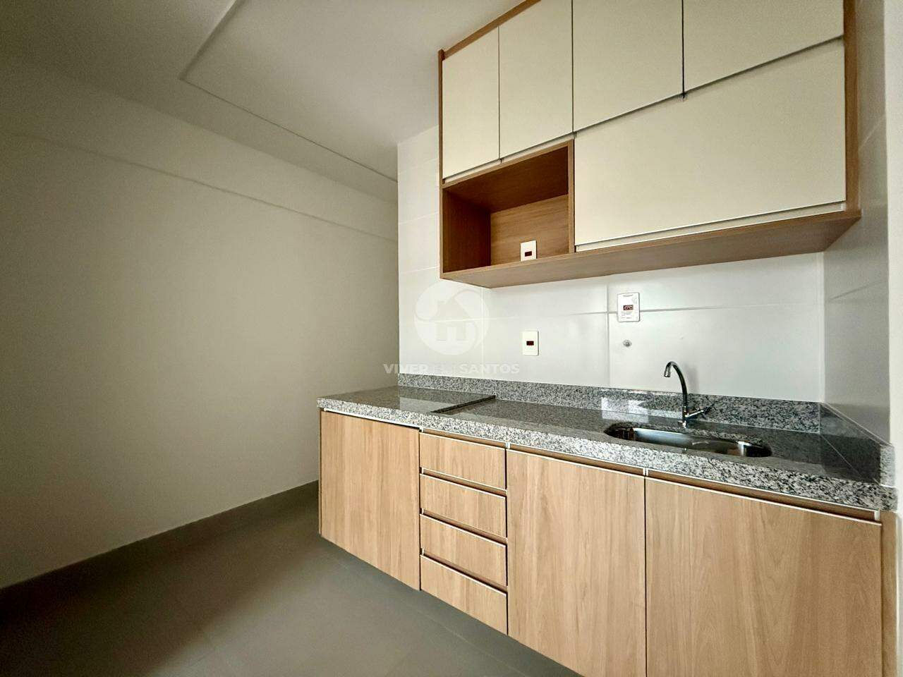 Apartamento com 1 quarto sendo 1 suíte na Aparecida em Santos em Embaré, Santos — foto 7
