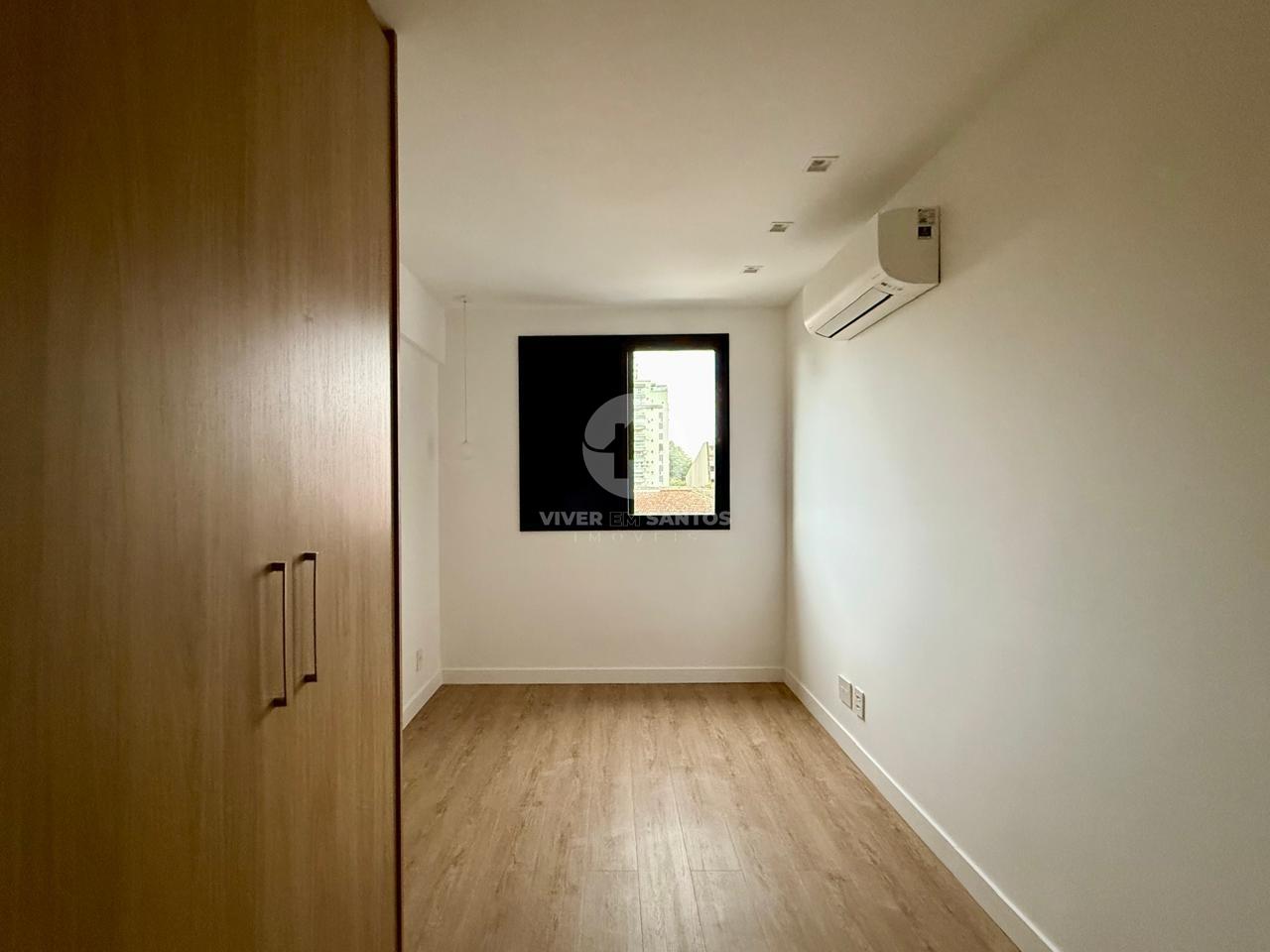 Apartamento com 1 quarto sendo 1 suíte na Aparecida em Santos em Embaré, Santos — foto 9