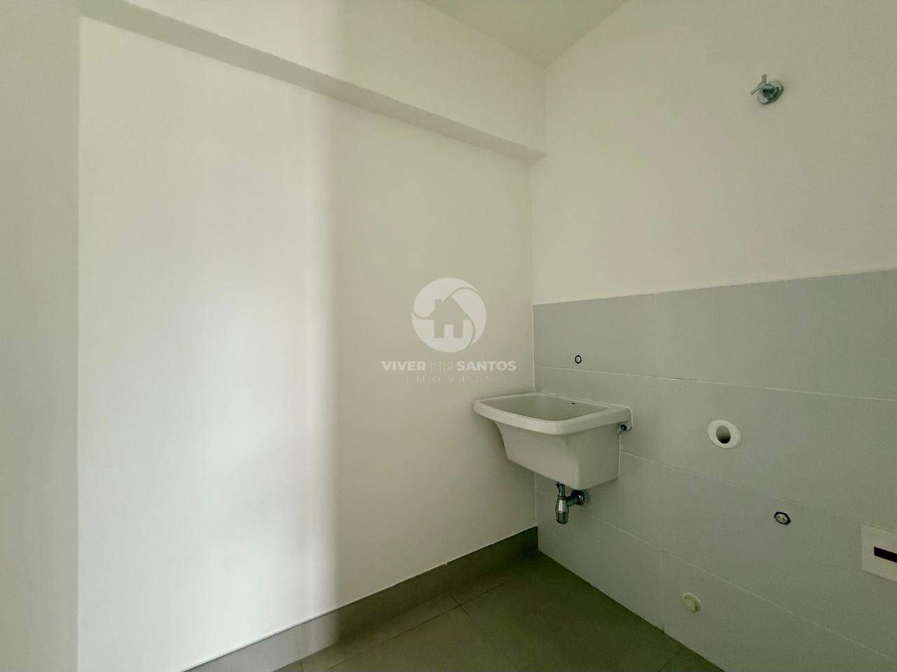 Apartamento com 1 quarto sendo 1 suíte na Aparecida em Santos em Embaré, Santos — foto 18