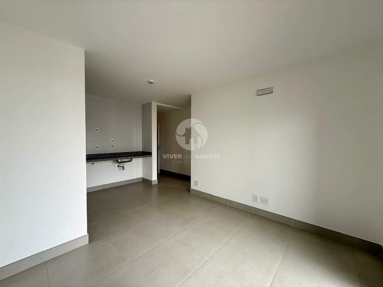 Apartamento com 1 quarto sendo 1 suíte na Aparecida em Santos em Embaré, Santos — foto 6