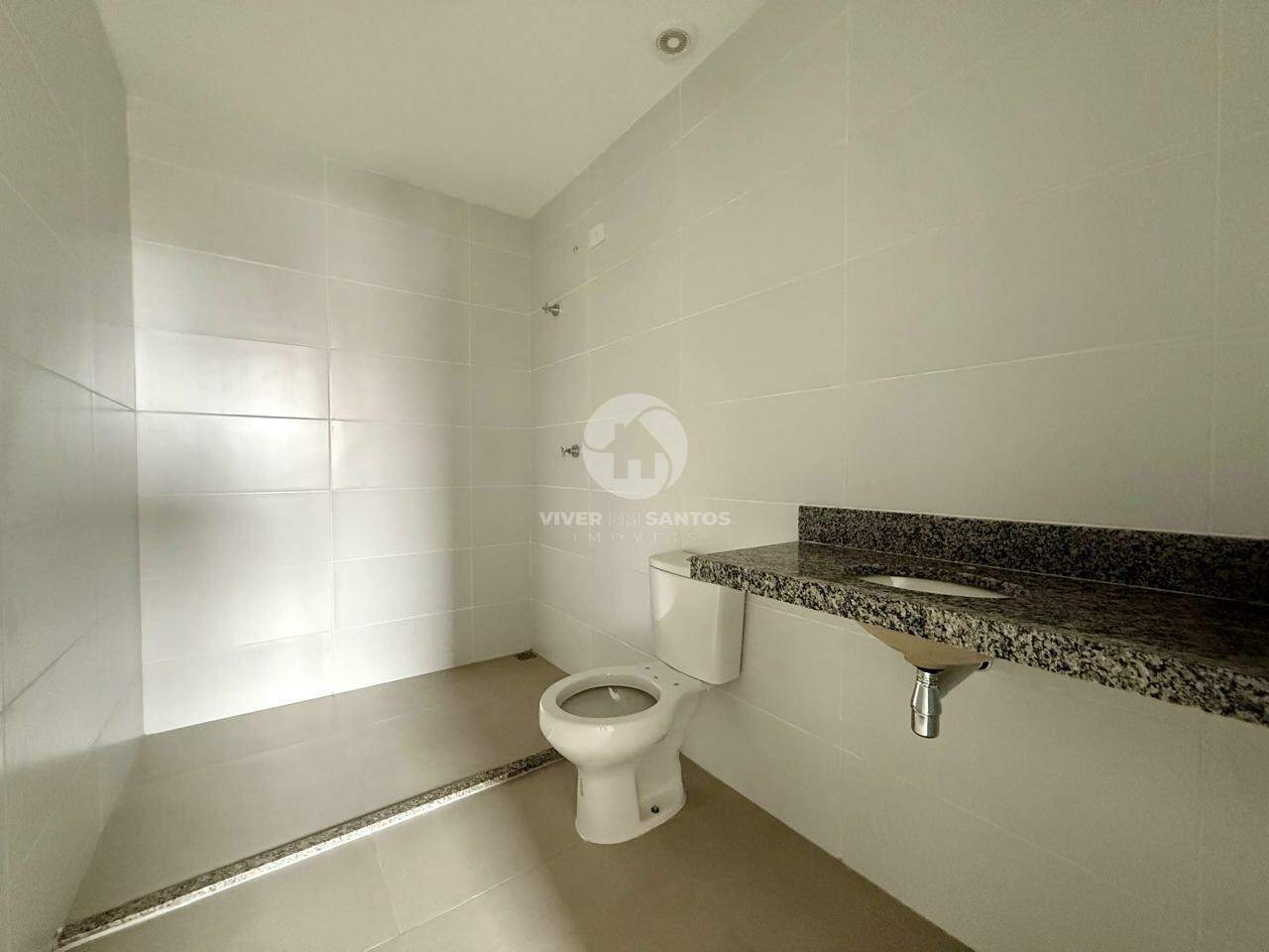 Apartamento com 1 quarto sendo 1 suíte na Aparecida em Santos em Embaré, Santos — foto 17