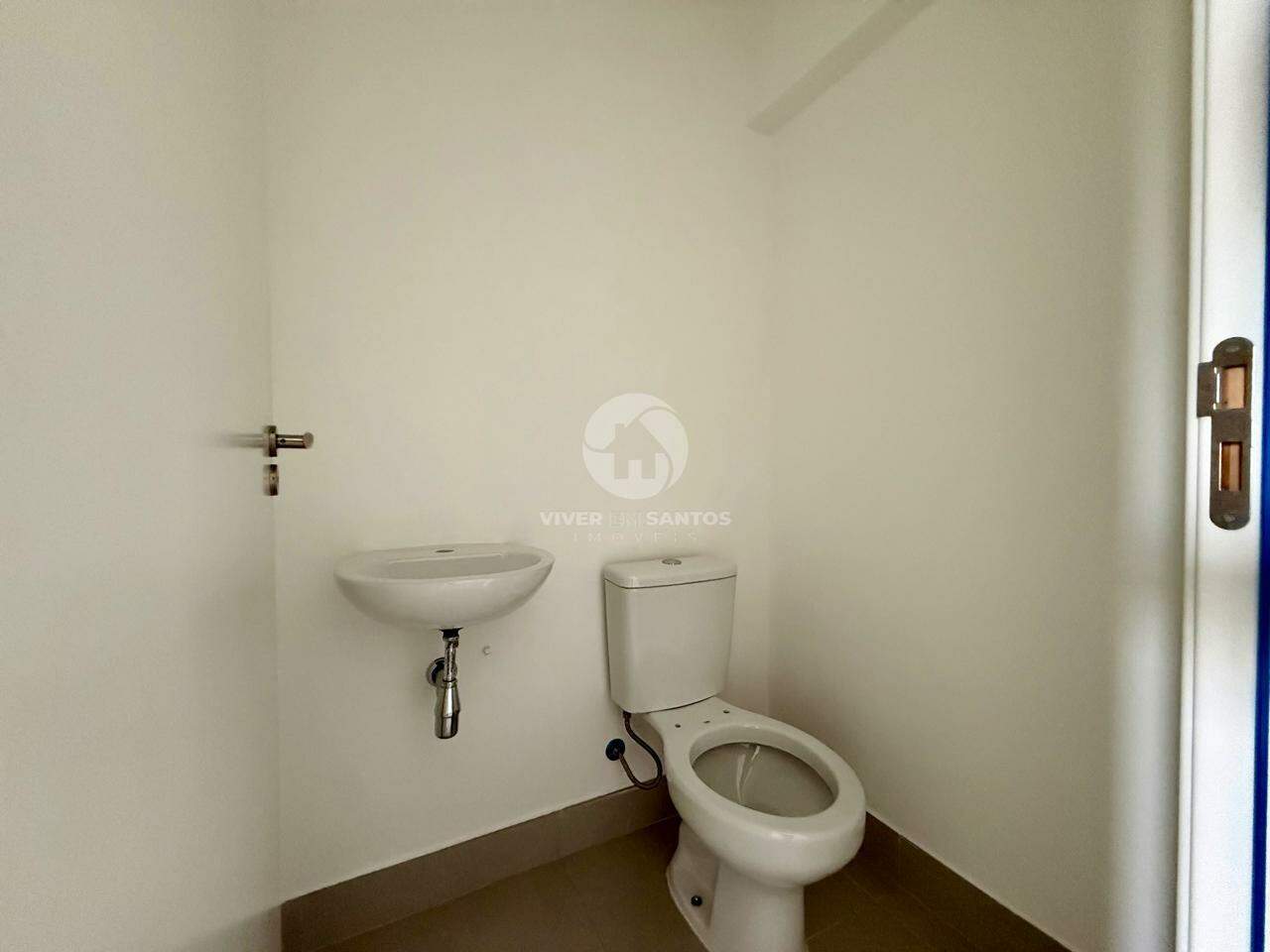 Apartamento com 1 quarto sendo 1 suíte na Aparecida em Santos em Embaré, Santos — foto 12