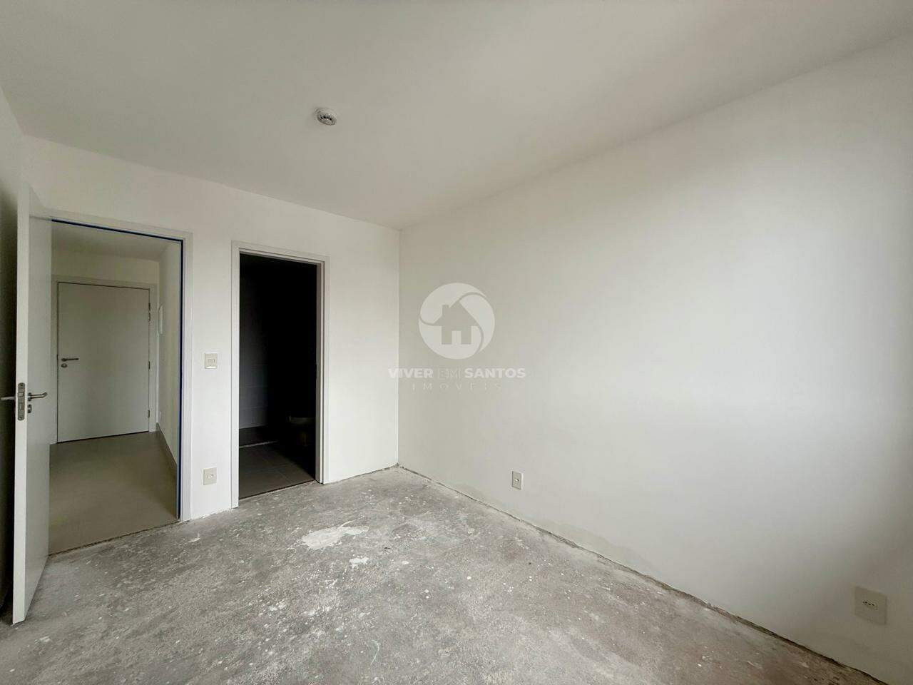 Apartamento com 1 quarto sendo 1 suíte na Aparecida em Santos em Embaré, Santos — foto 14