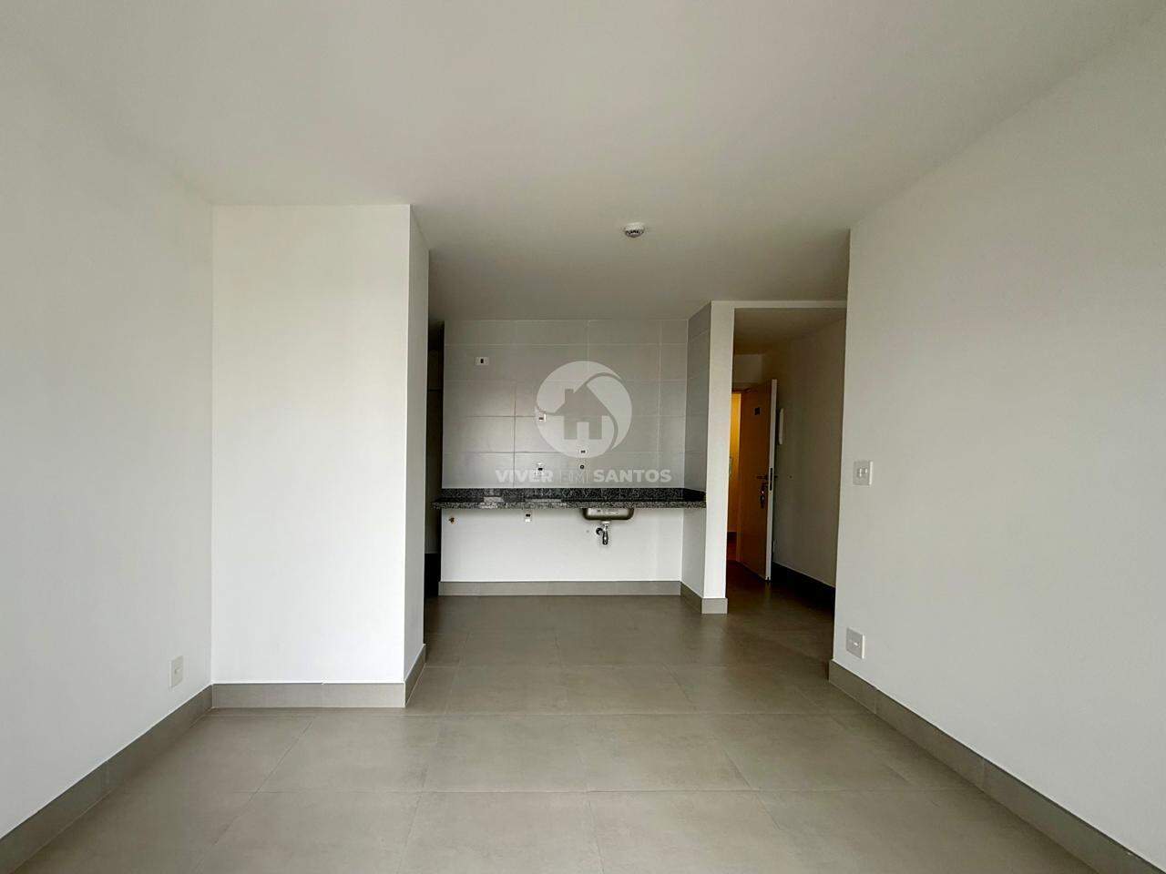 Apartamento com 1 quarto sendo 1 suíte na Aparecida em Santos em Embaré, Santos — foto 8