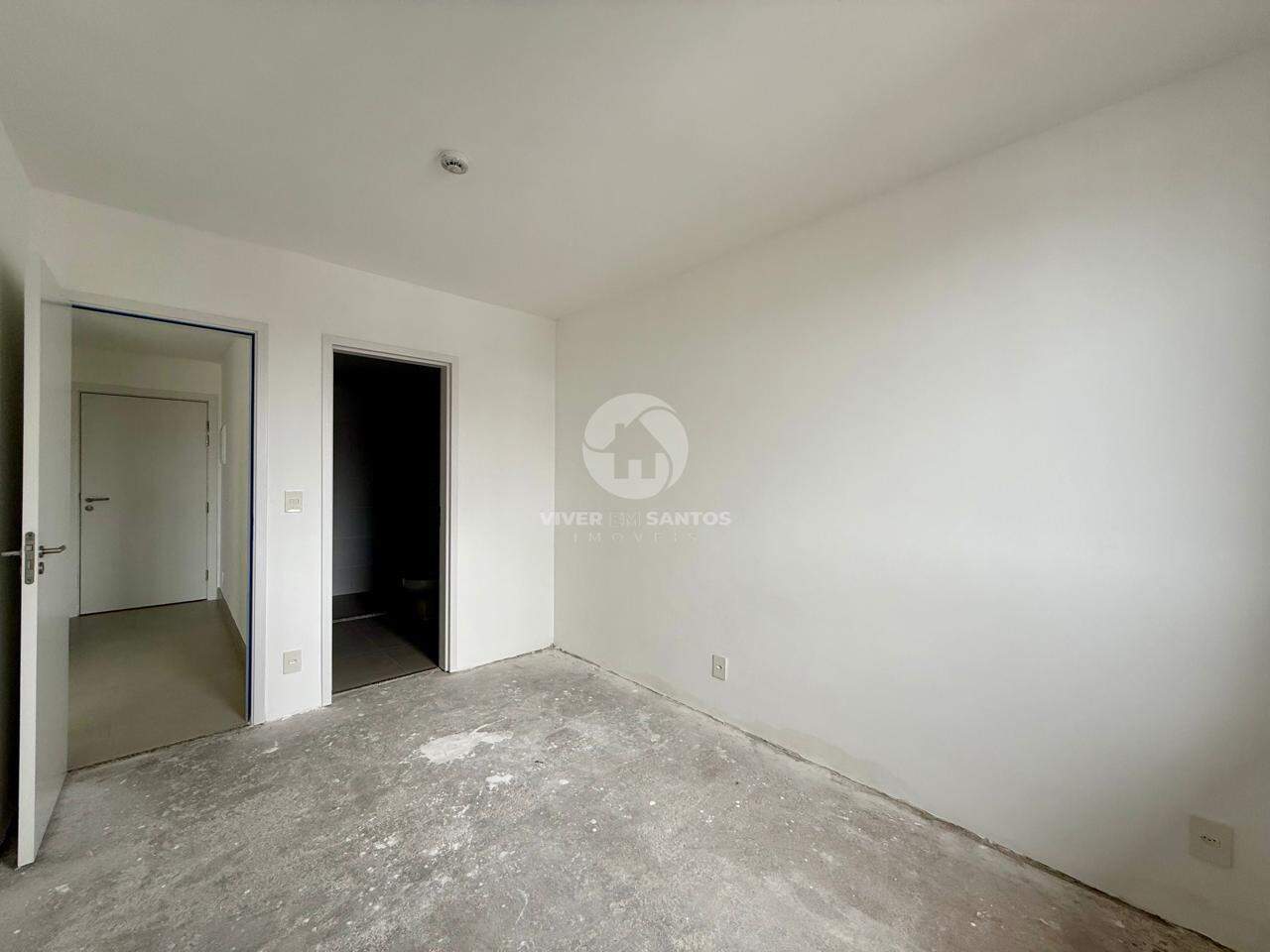 Apartamento com 1 quarto sendo 1 suíte na Aparecida em Santos em Embaré, Santos — foto 14