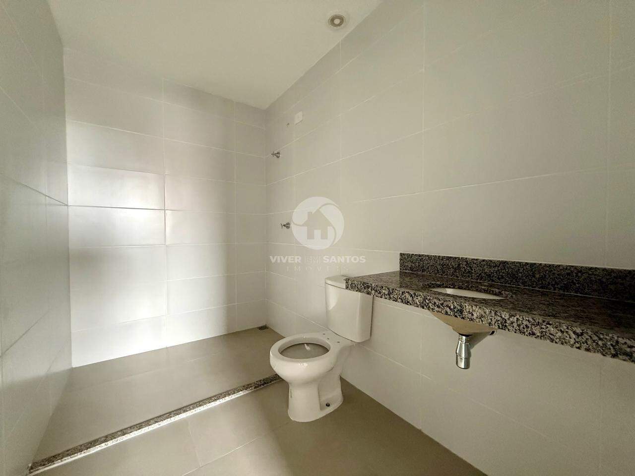 Apartamento com 1 quarto sendo 1 suíte na Aparecida em Santos em Embaré, Santos — foto 17