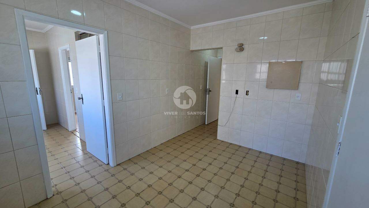 Apartamento dois quartos, dependência e vaga no coração do Boqueirão em Boqueirão, Santos — foto 3