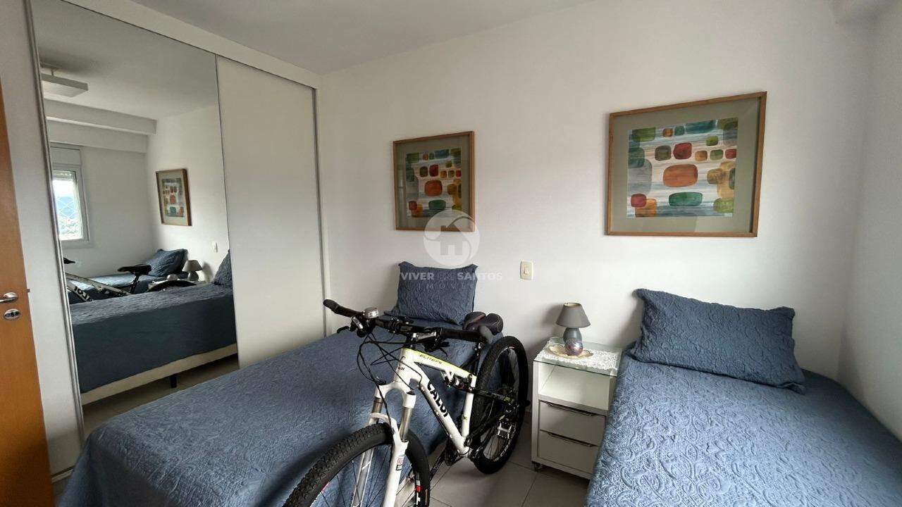Apartamento Gonzaga - Duas Suítes Andar Alto Duas Vagas Lazer Completo em Gonzaga, Santos — foto 12