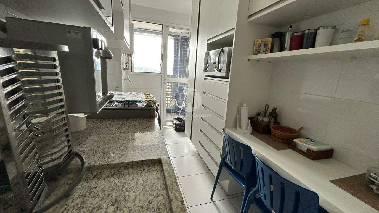 Apartamento Gonzaga - Duas Suítes Andar Alto Duas Vagas Lazer Completo em Gonzaga, Santos — foto 14