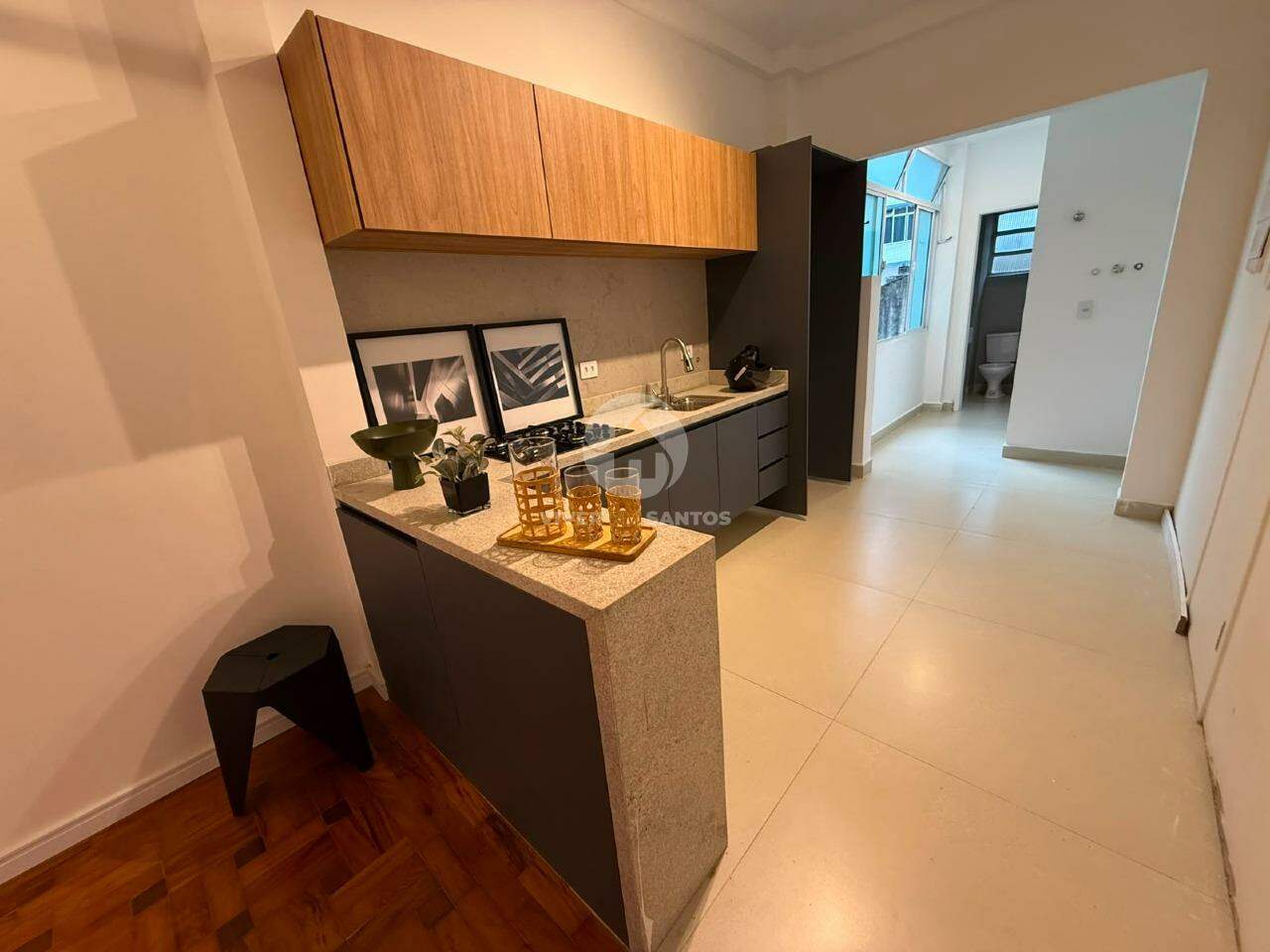 Apartamento residencial à venda no Boqueirão, Santos - 2 suítes, 3 banheiros e vista mar em Boqueirão, Santos — foto 4