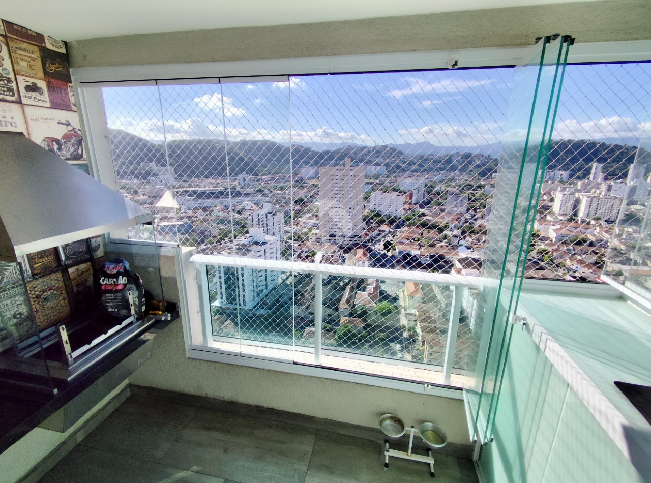 Apartamento à venda em Santos (Campo Grande) – 2 dorms, suíte, varanda gourmet e 1 vaga | R$ 790.000 em Campo Grande, Santos — foto 3