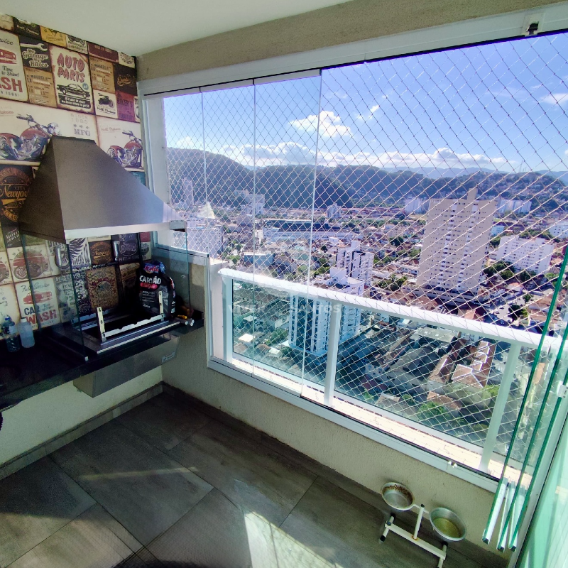 Apartamento à venda em Santos (Campo Grande) – 2 dorms, suíte, varanda gourmet e 1 vaga | R$ 790.000 em Campo Grande, Santos — foto 2