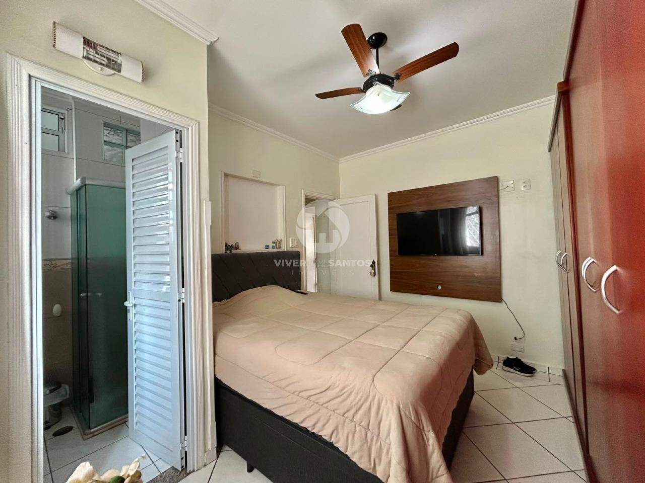Casa tipo Sobreposta Alta em condomínio em Campo Grande, Santos — foto 11
