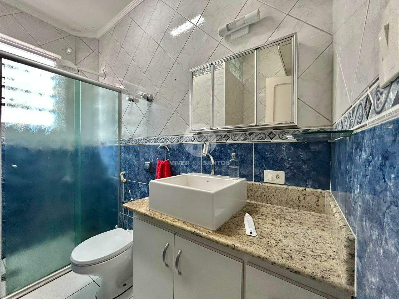 Casa tipo Sobreposta Alta em condomínio em Campo Grande, Santos — foto 9