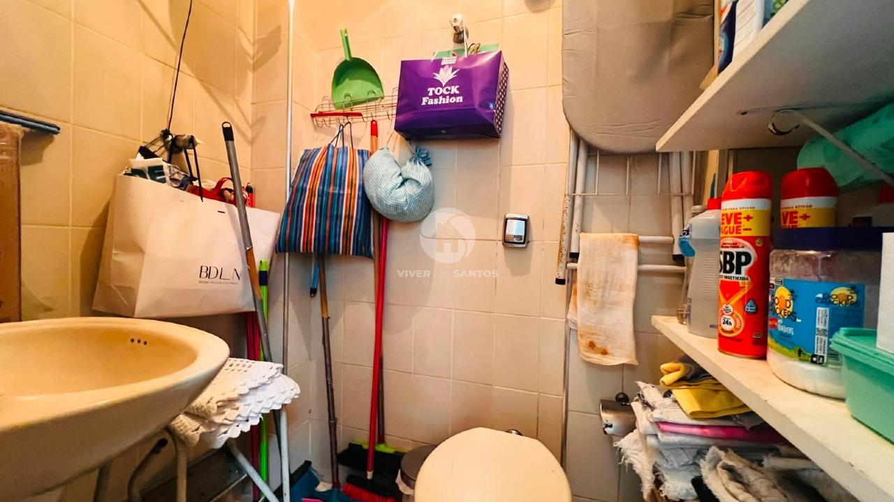 Apartamento com 2 quartos na Ponta da Praia em Ponta da Praia, Santos — foto 15