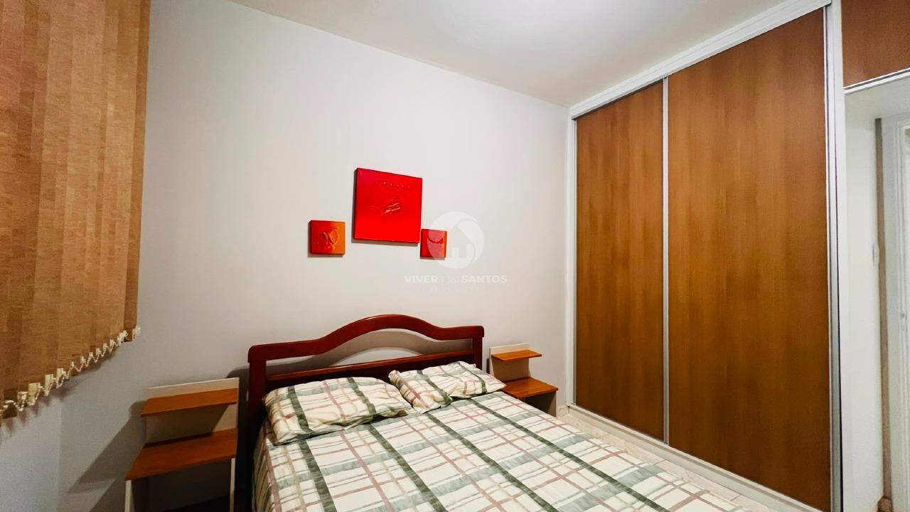 Apartamento com 1 quarto vista mar na Aparecida em Aparecida, Santos — foto 6