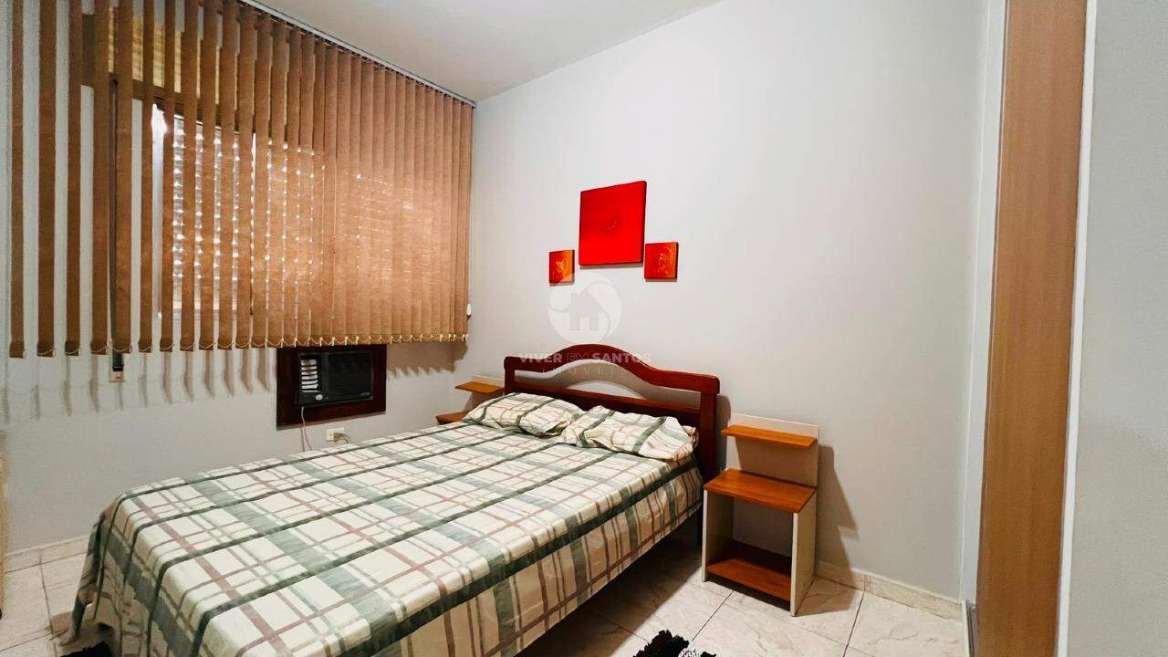 Apartamento com 1 quarto vista mar na Aparecida em Aparecida, Santos — foto 8