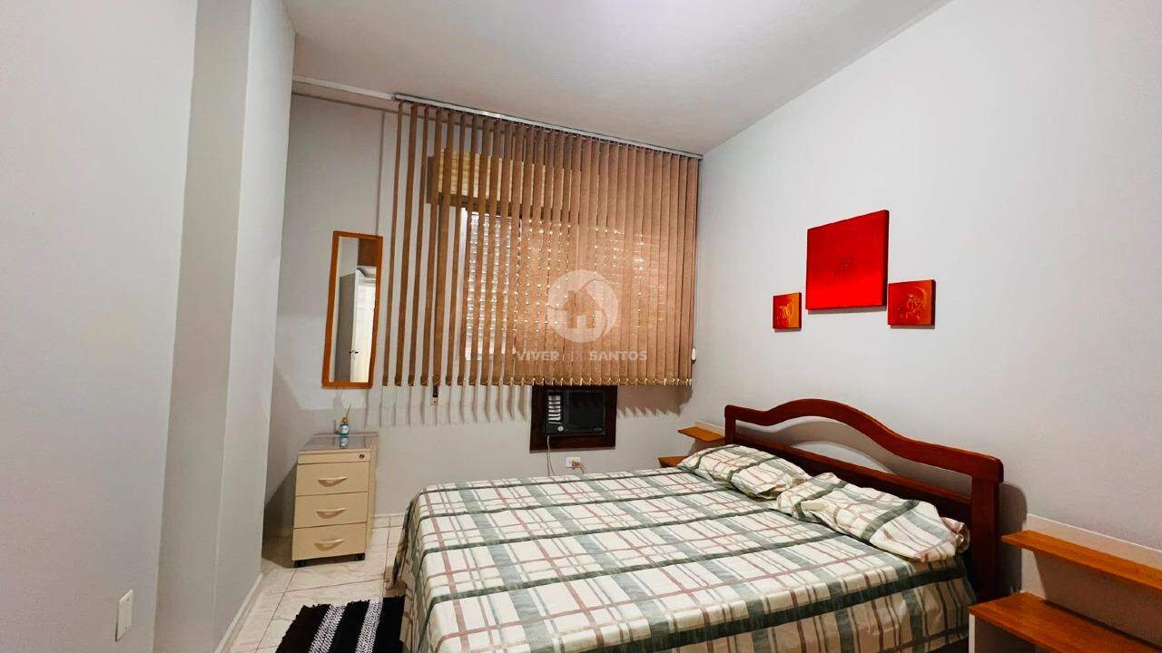 Apartamento com 1 quarto vista mar na Aparecida em Aparecida, Santos — foto 9