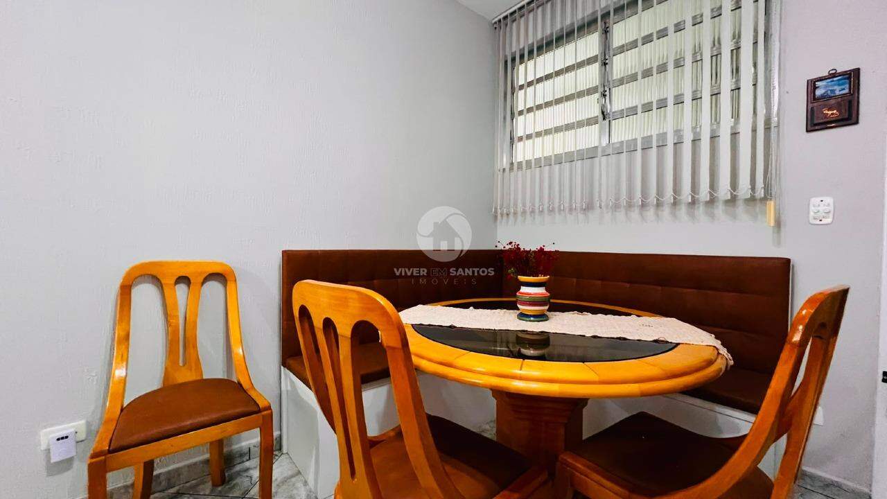 Apartamento com 1 quarto vista mar na Aparecida em Aparecida, Santos — foto 4