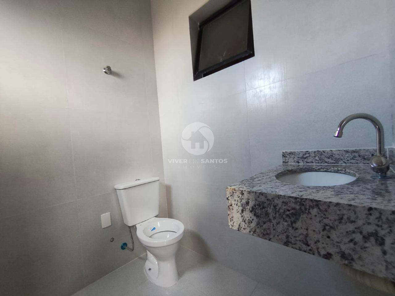 Casa sobreposta alta com 2 quartos no Marapé em Santos em Marapé, Santos — foto 12