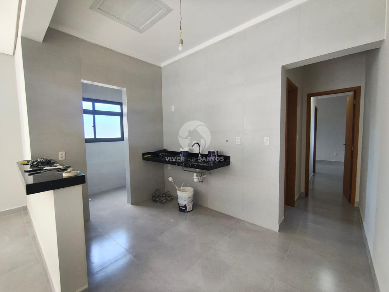 Casa sobreposta alta com 2 quartos no Marapé em Santos em Marapé, Santos — foto 19