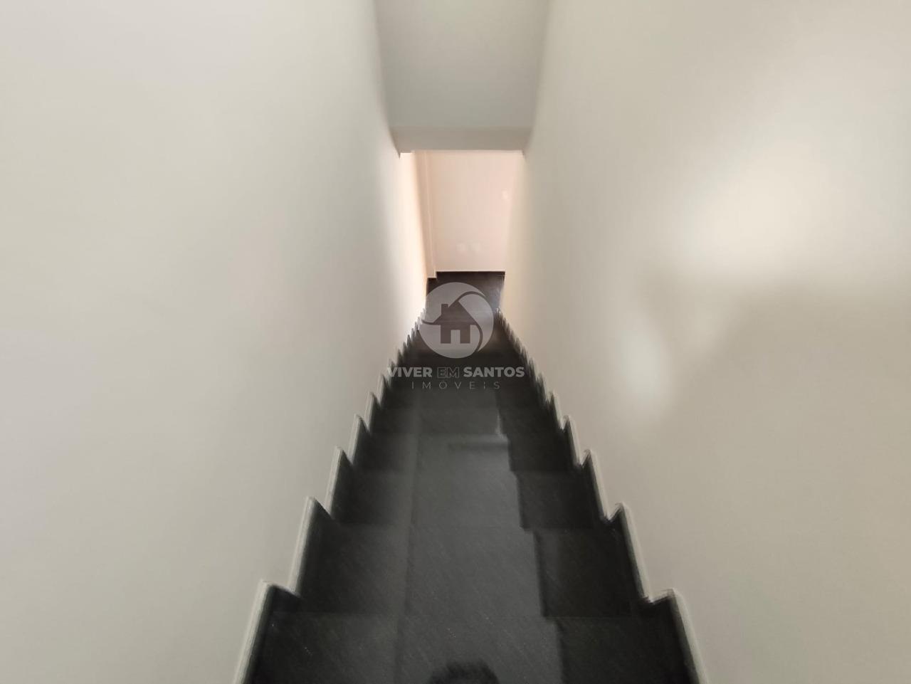 Casa sobreposta alta com 2 quartos no Marapé em Santos em Marapé, Santos — foto 8