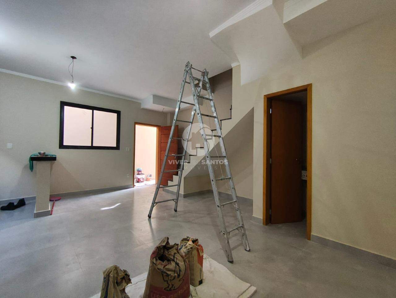 Casa Sobreposta Baixa com 2 suítes no Marapé em Marapé, Santos — foto 2