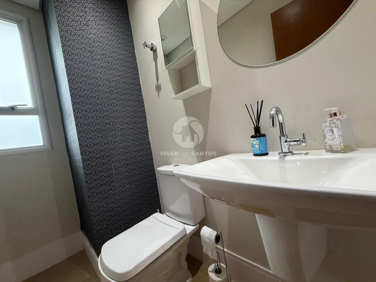 Apartamento à venda, 3 quartos, 3 suítes, 3 vagas, Aparecida - Santos/SP em Aparecida, Santos — foto 23
