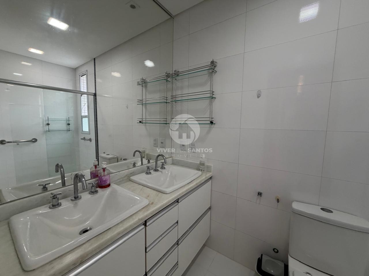 Apartamento à venda, 3 quartos, 3 suítes, 3 vagas, Aparecida - Santos/SP em Aparecida, Santos — foto 29
