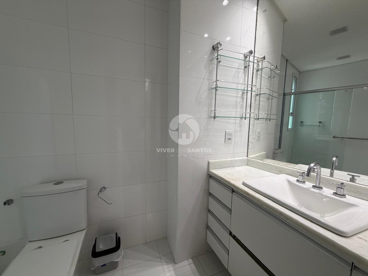 Apartamento à venda, 3 quartos, 3 suítes, 3 vagas, Aparecida - Santos/SP em Aparecida, Santos — foto 19