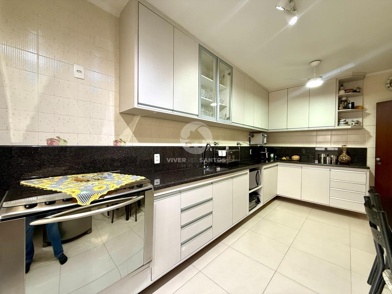 Apartamento 3 quartos (1 suíte) no Gonzaga, Santos/SP | Frente, 2 vagas e lazer completo em Gonzaga, Santos — foto 13