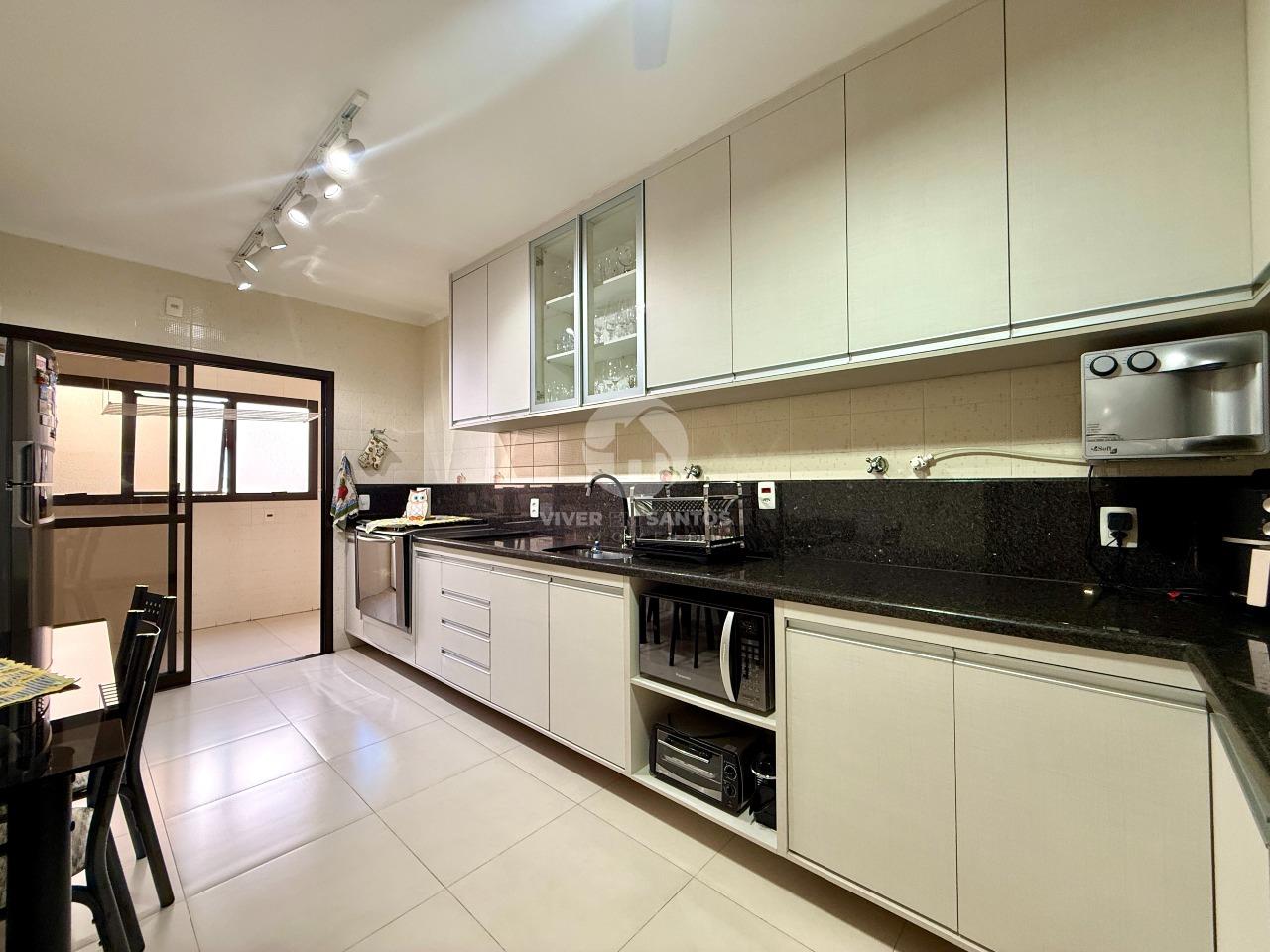 Apartamento 3 quartos (1 suíte) no Gonzaga, Santos/SP | Frente, 2 vagas e lazer completo em Gonzaga, Santos — foto 12