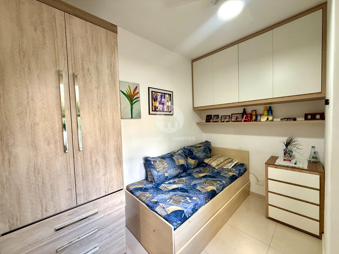 Apartamento 3 quartos (1 suíte) no Gonzaga, Santos/SP | Frente, 2 vagas e lazer completo em Gonzaga, Santos — foto 16