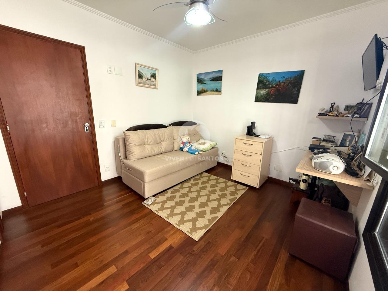 Apartamento 3 quartos (1 suíte) no Gonzaga, Santos/SP | Frente, 2 vagas e lazer completo em Gonzaga, Santos — foto 19