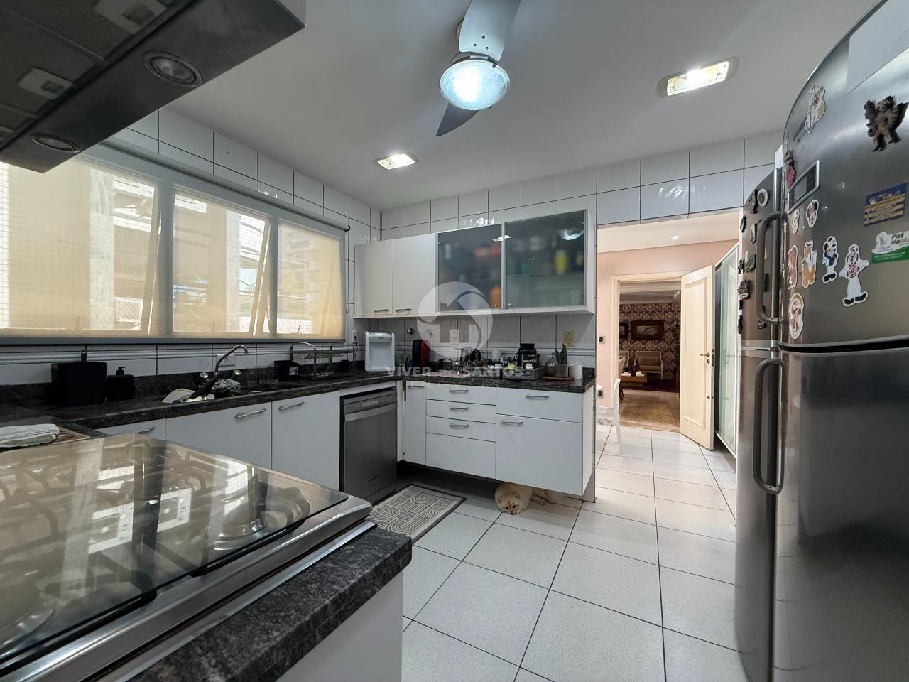 Apartamento à venda na Vila Rica, Santos/SP | Frente, 4 suítes, varanda gourmet e 3 vagas em Boqueirão, Santos — foto 23