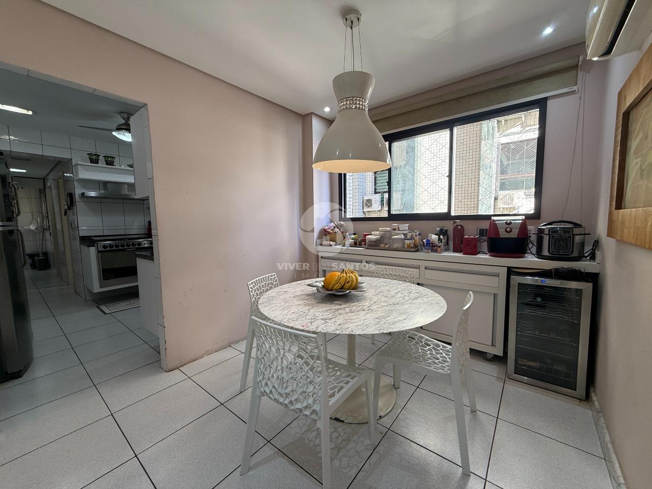 Apartamento à venda na Vila Rica, Santos/SP | Frente, 4 suítes, varanda gourmet e 3 vagas em Boqueirão, Santos — foto 25