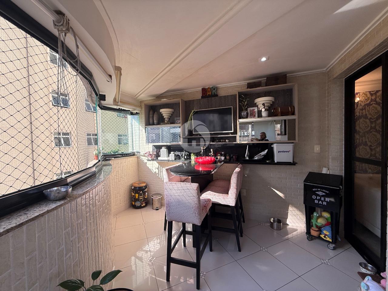 Apartamento à venda na Vila Rica, Santos/SP | Frente, 4 suítes, varanda gourmet e 3 vagas em Boqueirão, Santos — foto 4