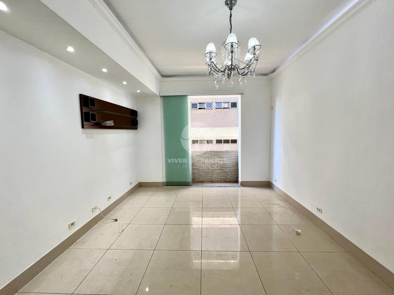 Apartamento varanda de frente reformado 2 quartos, na quadra da praia no Boqueirão - Santos em Boqueirão, Santos — foto 7