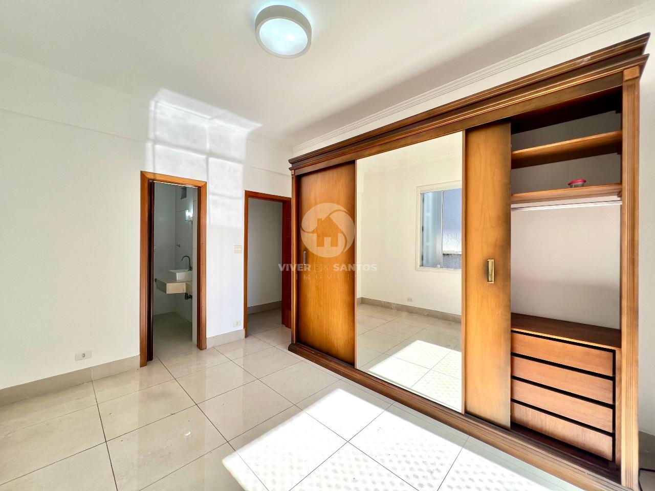 Apartamento varanda de frente reformado 2 quartos, na quadra da praia no Boqueirão - Santos em Boqueirão, Santos — foto 26
