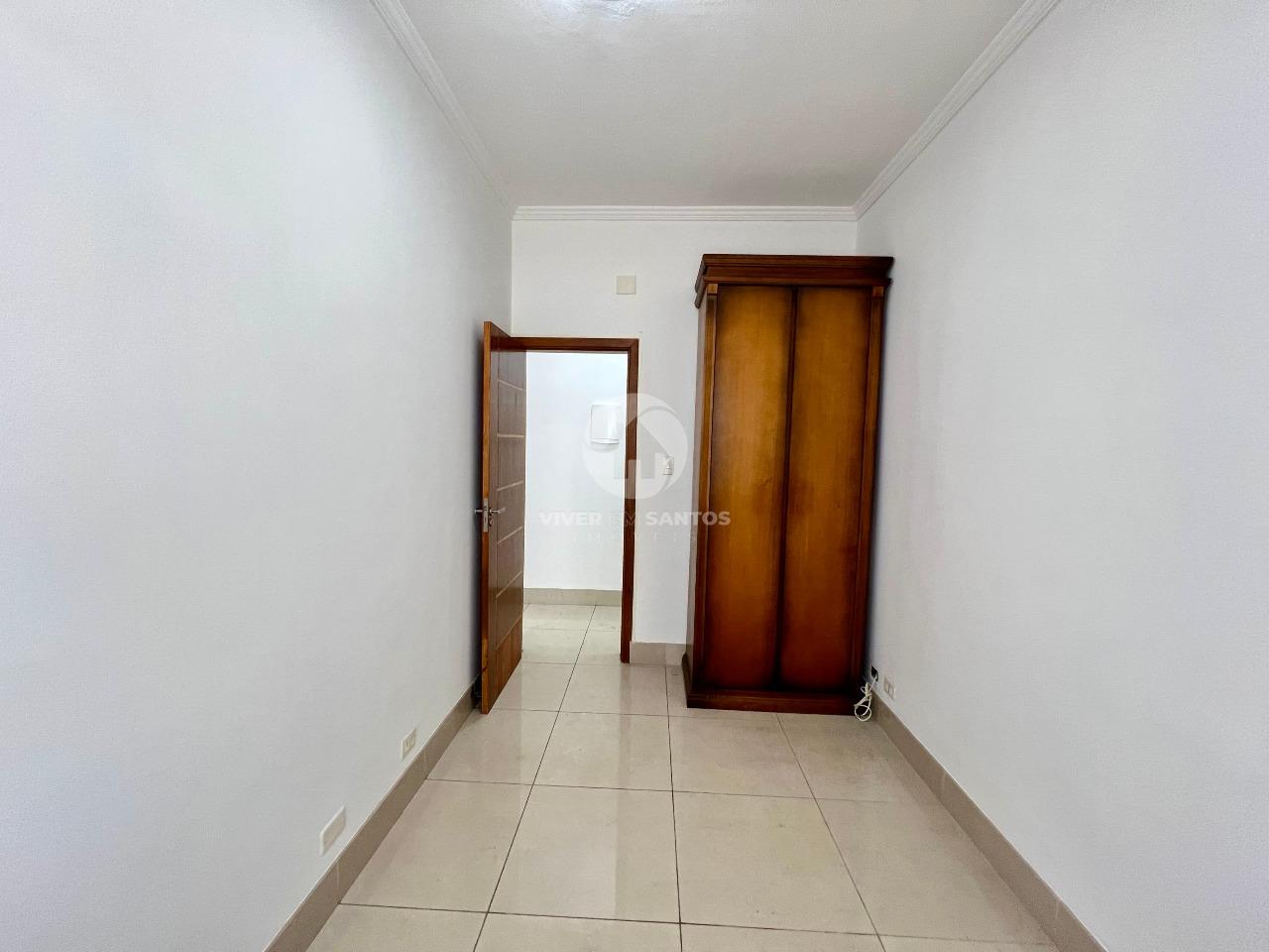 Apartamento varanda de frente reformado 2 quartos, na quadra da praia no Boqueirão - Santos em Boqueirão, Santos — foto 17