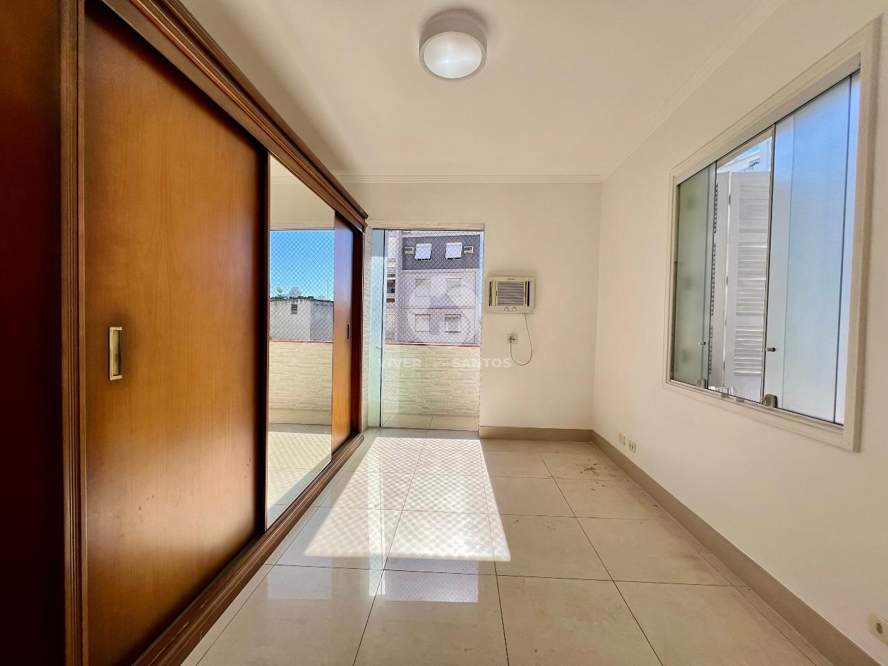 Apartamento varanda de frente reformado 2 quartos, na quadra da praia no Boqueirão - Santos em Boqueirão, Santos — foto 24