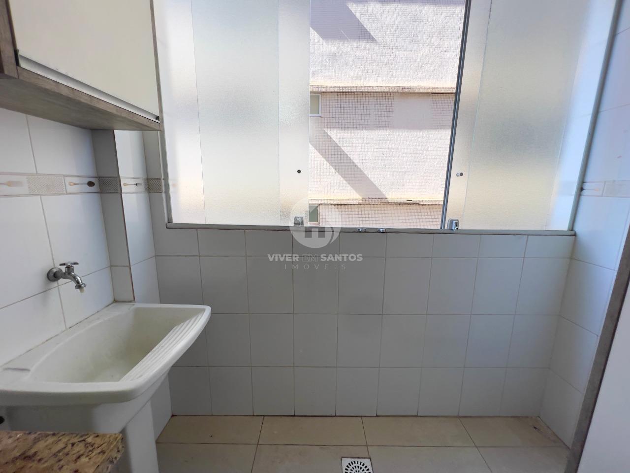Apartamento varanda de frente reformado 2 quartos, na quadra da praia no Boqueirão - Santos em Boqueirão, Santos — foto 14