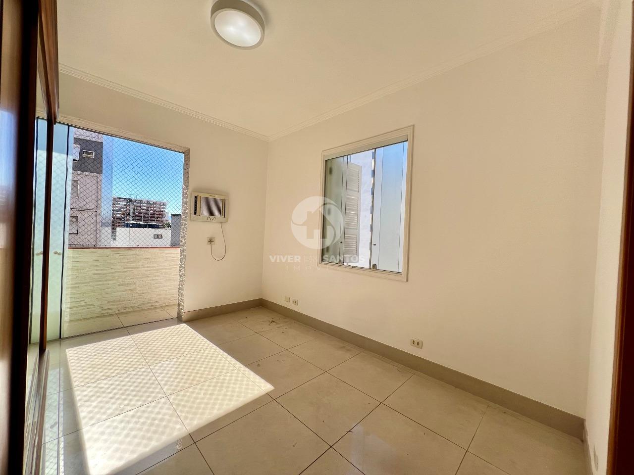 Apartamento varanda de frente reformado 2 quartos, na quadra da praia no Boqueirão - Santos em Boqueirão, Santos — foto 23