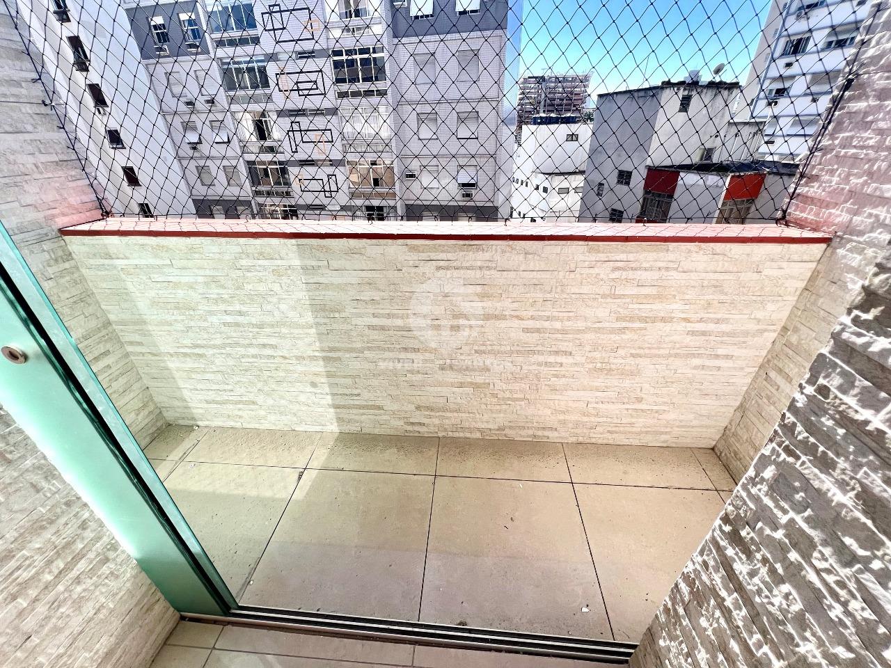 Apartamento varanda de frente reformado 2 quartos, na quadra da praia no Boqueirão - Santos em Boqueirão, Santos — foto 22