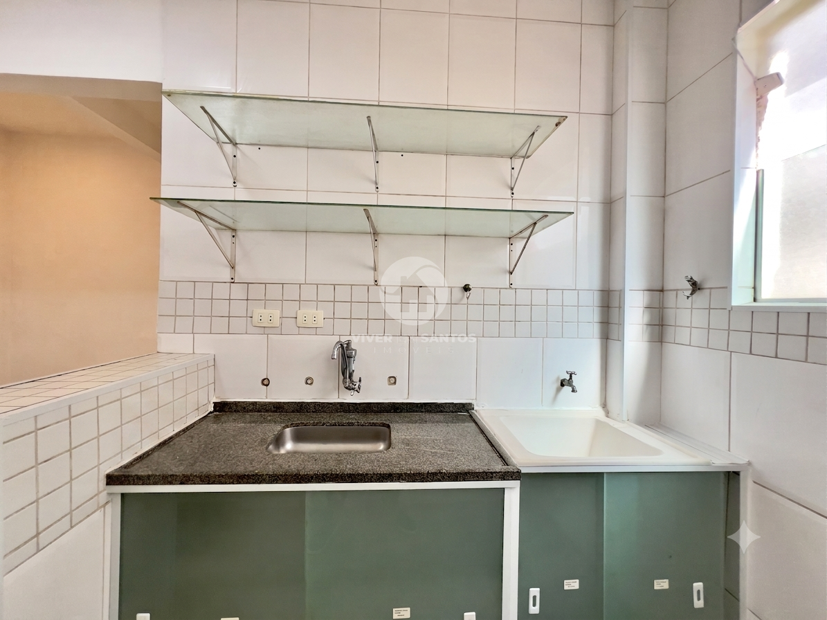 1 Quarto com Elevador, varandinha, Poucos Passos do Mar no Boqueirão em Santos em Boqueirão, Santos — foto 17