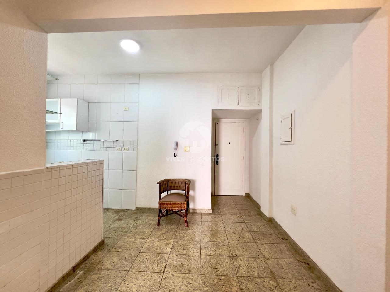 1 Quarto com Elevador, varandinha, Poucos Passos do Mar no Boqueirão em Santos em Boqueirão, Santos — foto 11