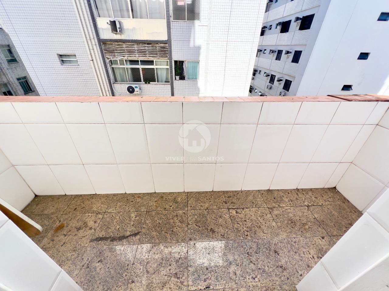 1 Quarto com Elevador, varandinha, Poucos Passos do Mar no Boqueirão em Santos em Boqueirão, Santos — foto 3