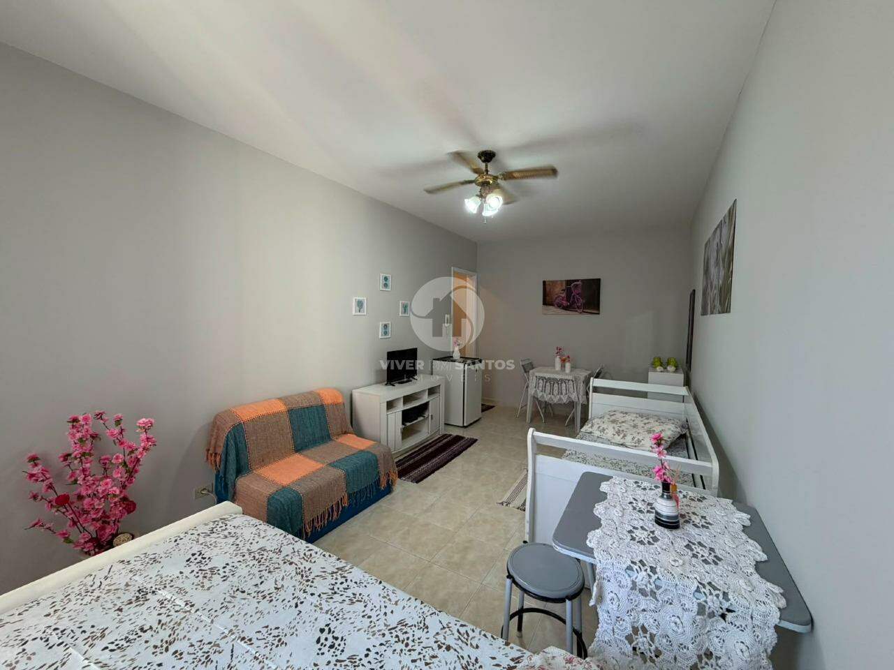 Apartamento tipo Sala Living à venda no Bairro do Embaré em Embaré, Santos — foto 3