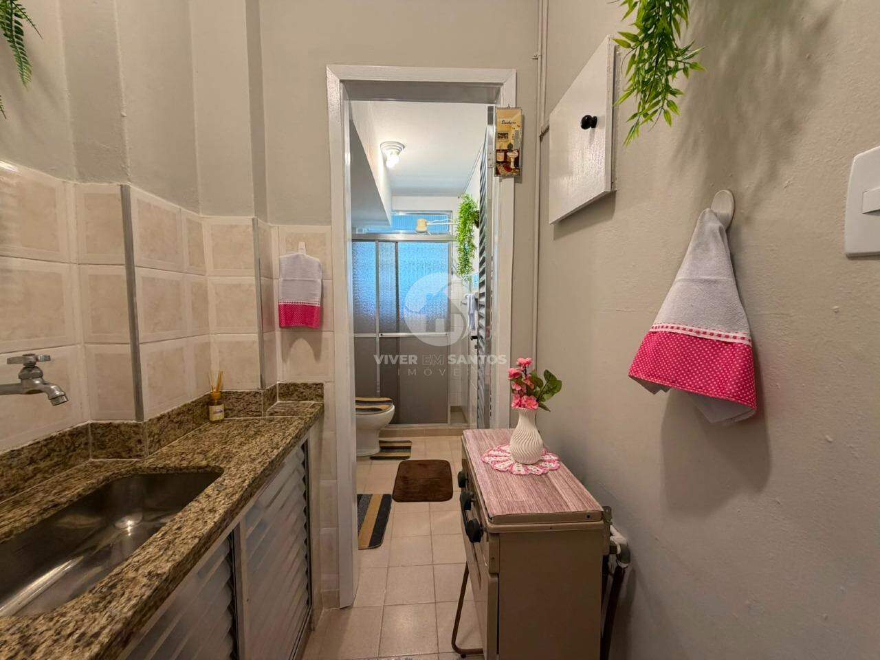 Apartamento tipo Sala Living à venda no Bairro do Embaré em Embaré, Santos — foto 7